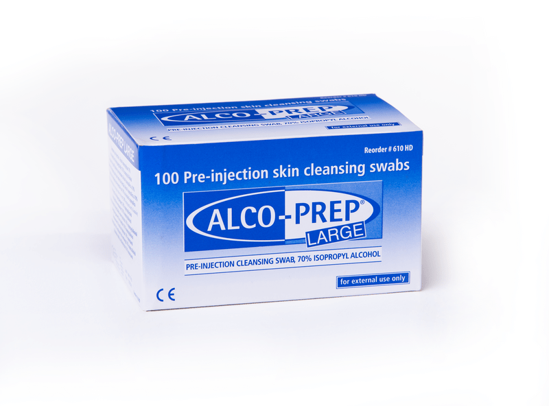 Alco-Prep Pre-Injektions-Reinigungstupfer 