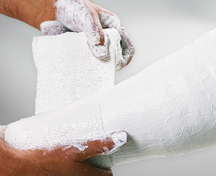Plaster bandage top
