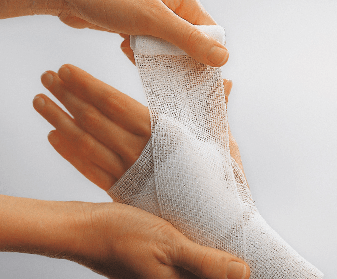 Mollelast elastische Fixierbinde 